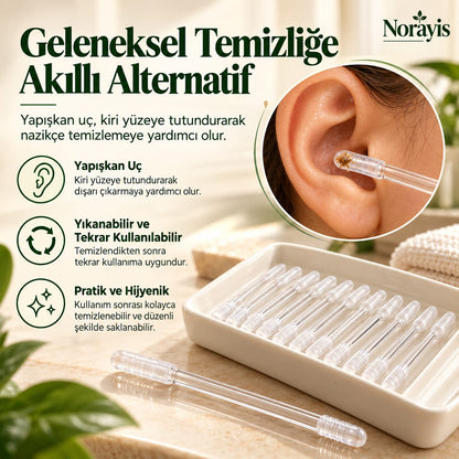 NORAYİS Yapışkan Uçlu Kulak Temizleyici
