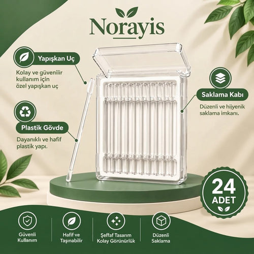 NORAYİS Yapışkan Uçlu Kulak Temizleyici