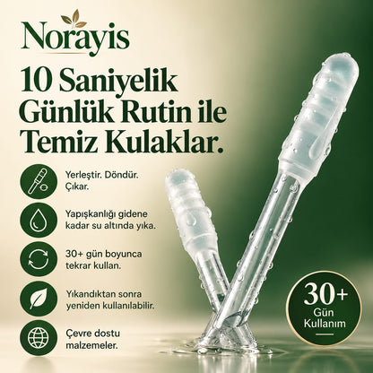 NORAYİS Yapışkan Uçlu Kulak Temizleyici